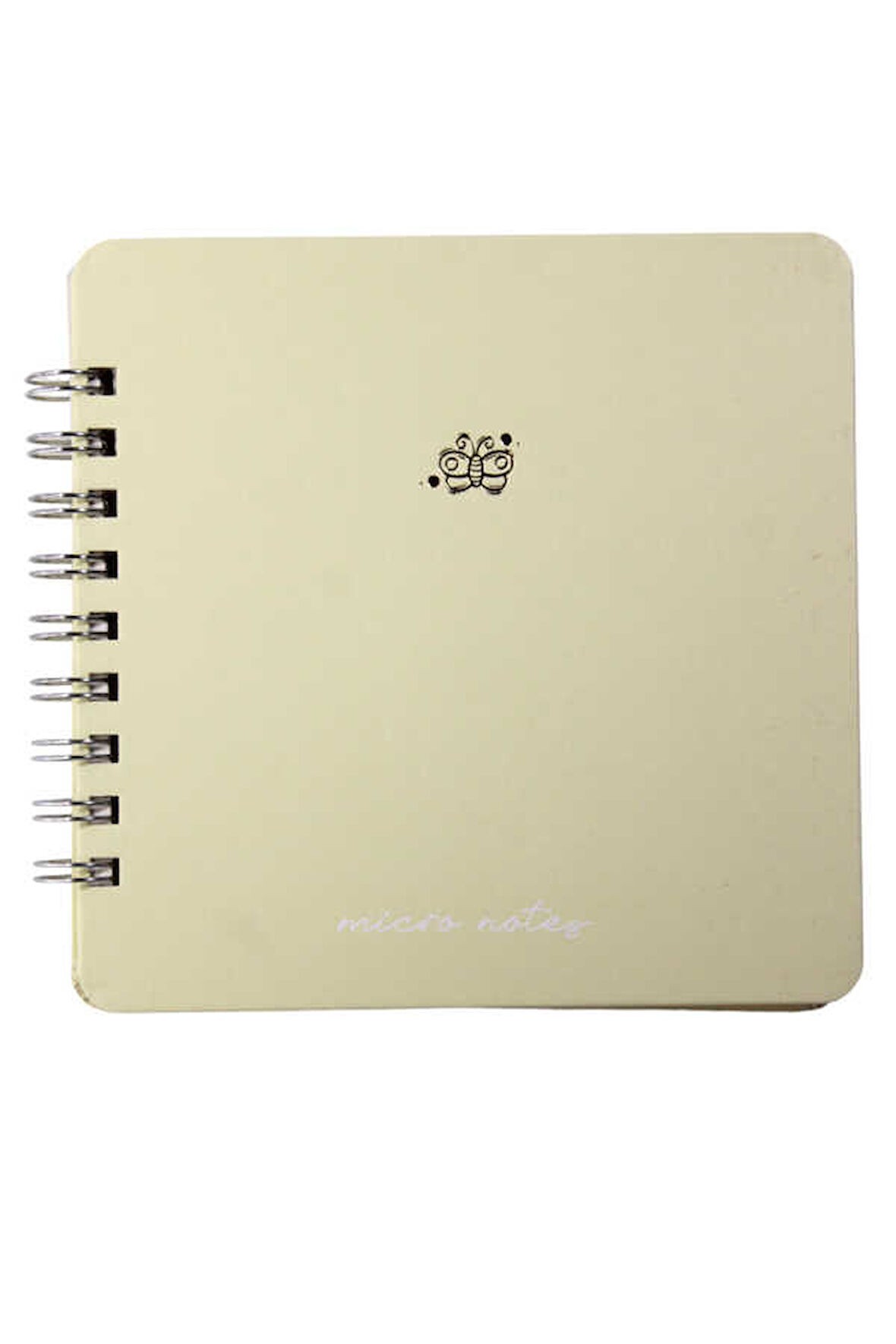 Gıpta Spiralli Sert Kapak Defter 100 Yaprak Çizgili 16 x 16 cm