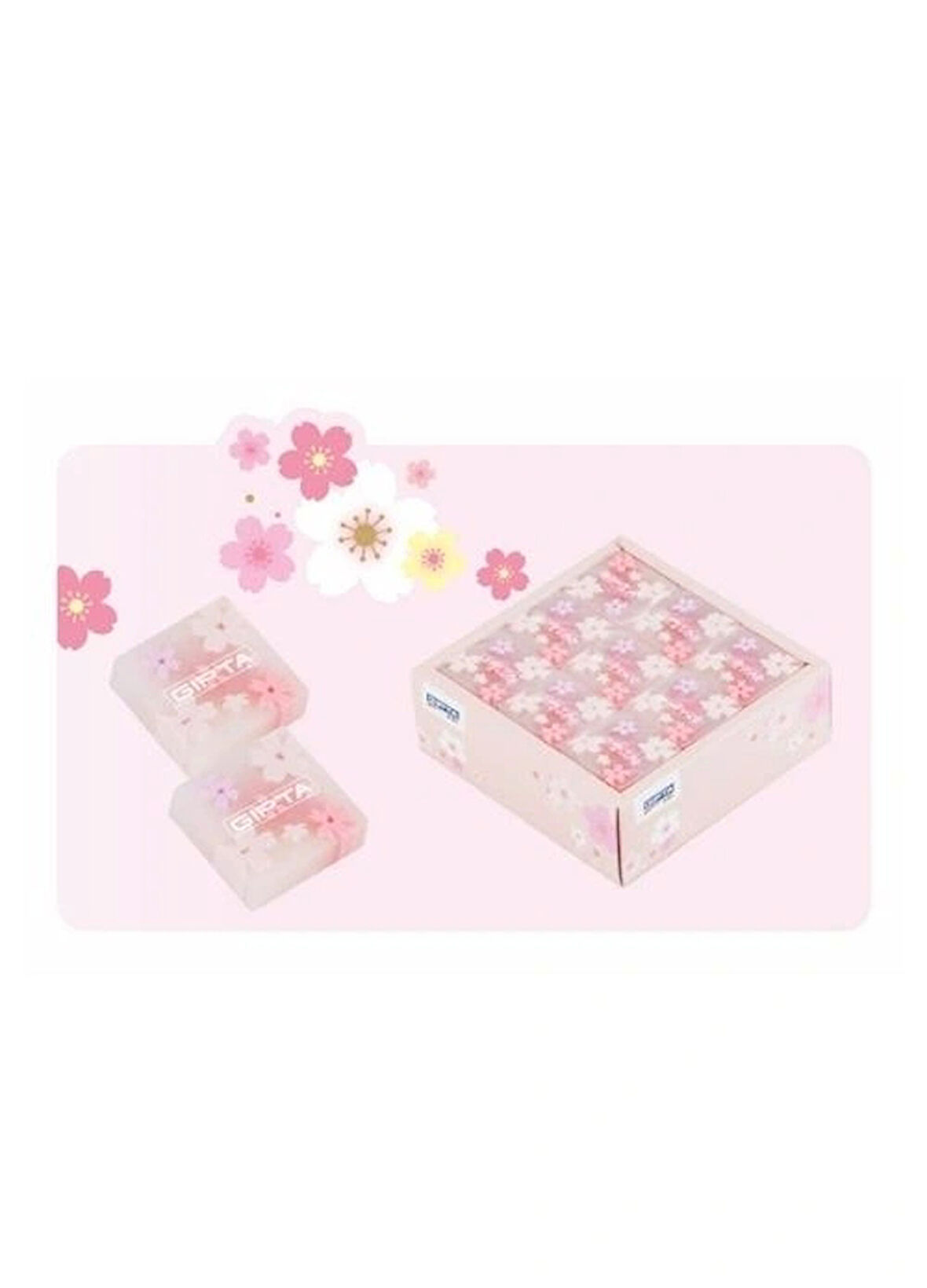 GIPTA SİLGİ TRANSPARAN FLOWER