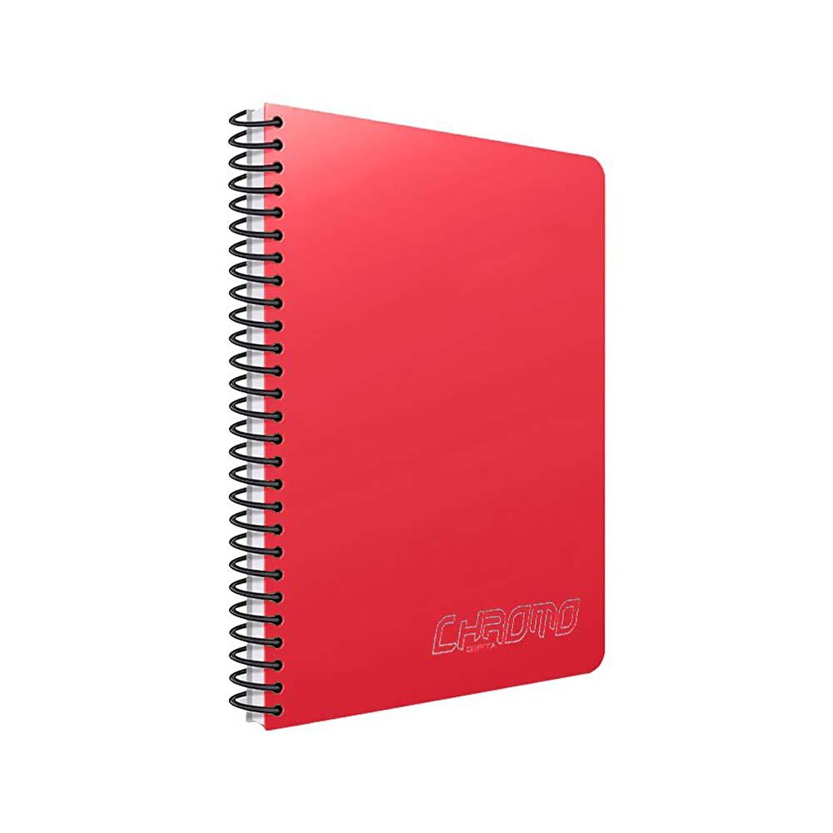 Gıpta Spiralli Defter Chromo Plastik Kapak Çizgili 80 YP A4 1337