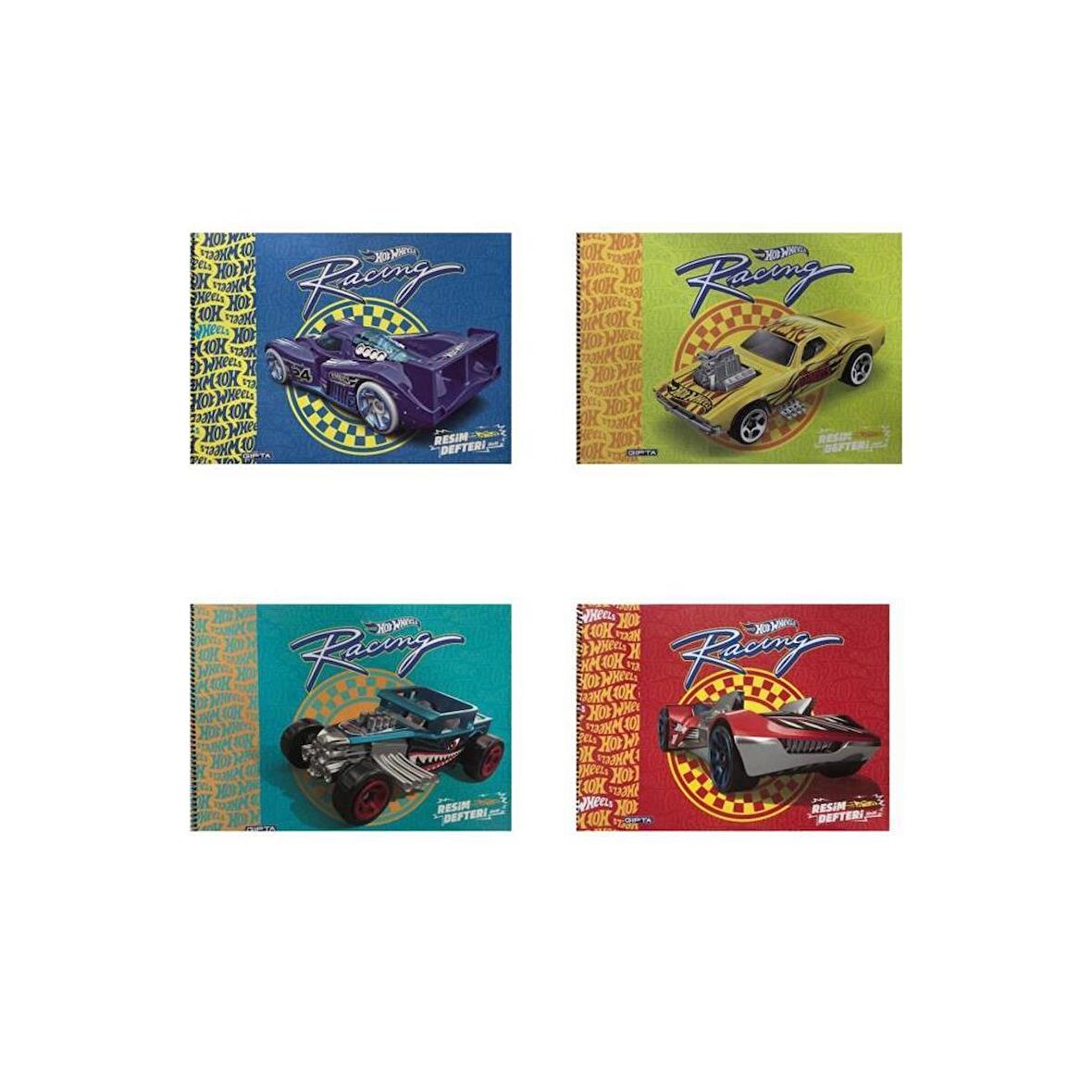 Gıpta 25x35 Hot Wheels Resim Defteri 15YP 5437