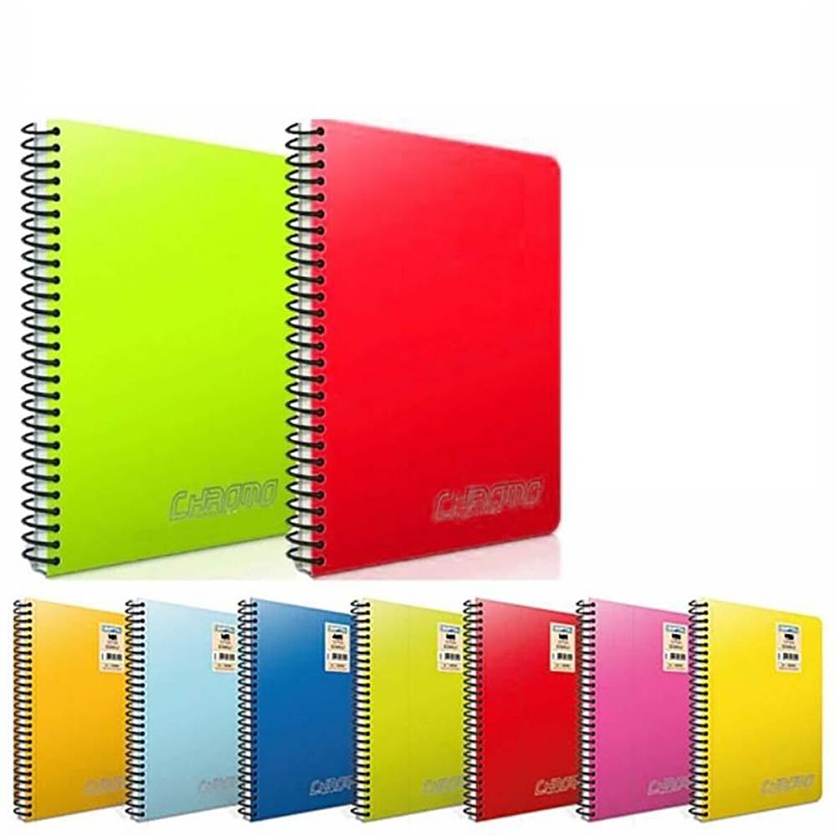 Gıpta Spiralli Defter Chromo Plastik Kapak Çizgili 100 YP A4 1491