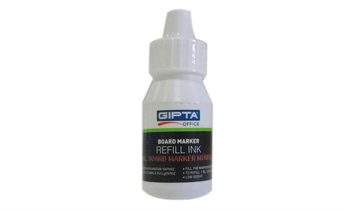 GIPTA TAHTA KALEMİ MÜREKKEBİ 25 ML SİYAH