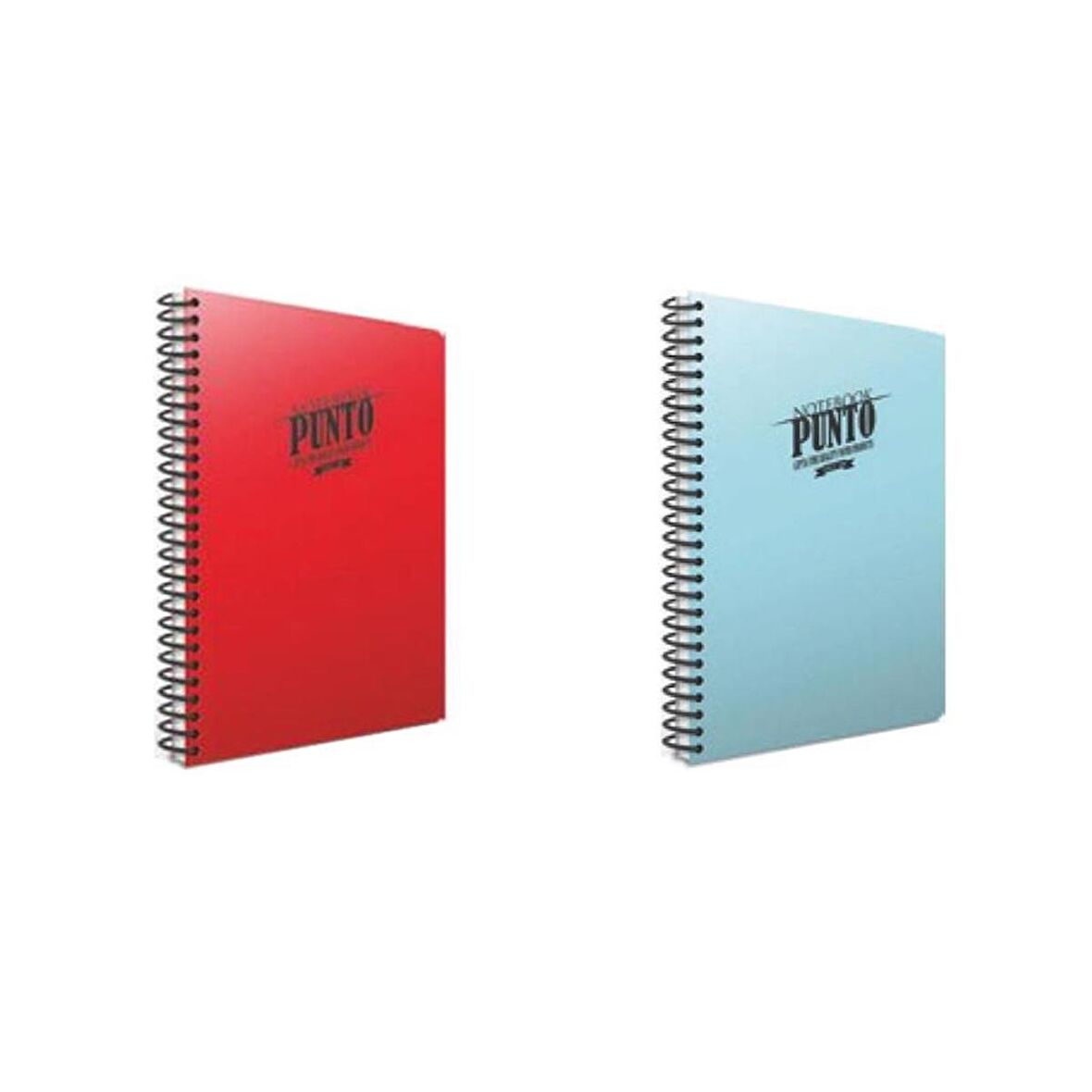 Gıpta Punto 140 Yp. A4 Spiralli Pp. Kapak Defter Seti Kareli 2'li