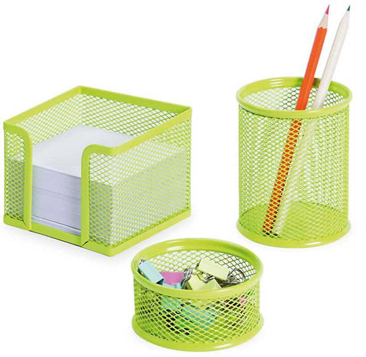 Gıpta F0074 Metal Masa Seti 3lü Yeşil