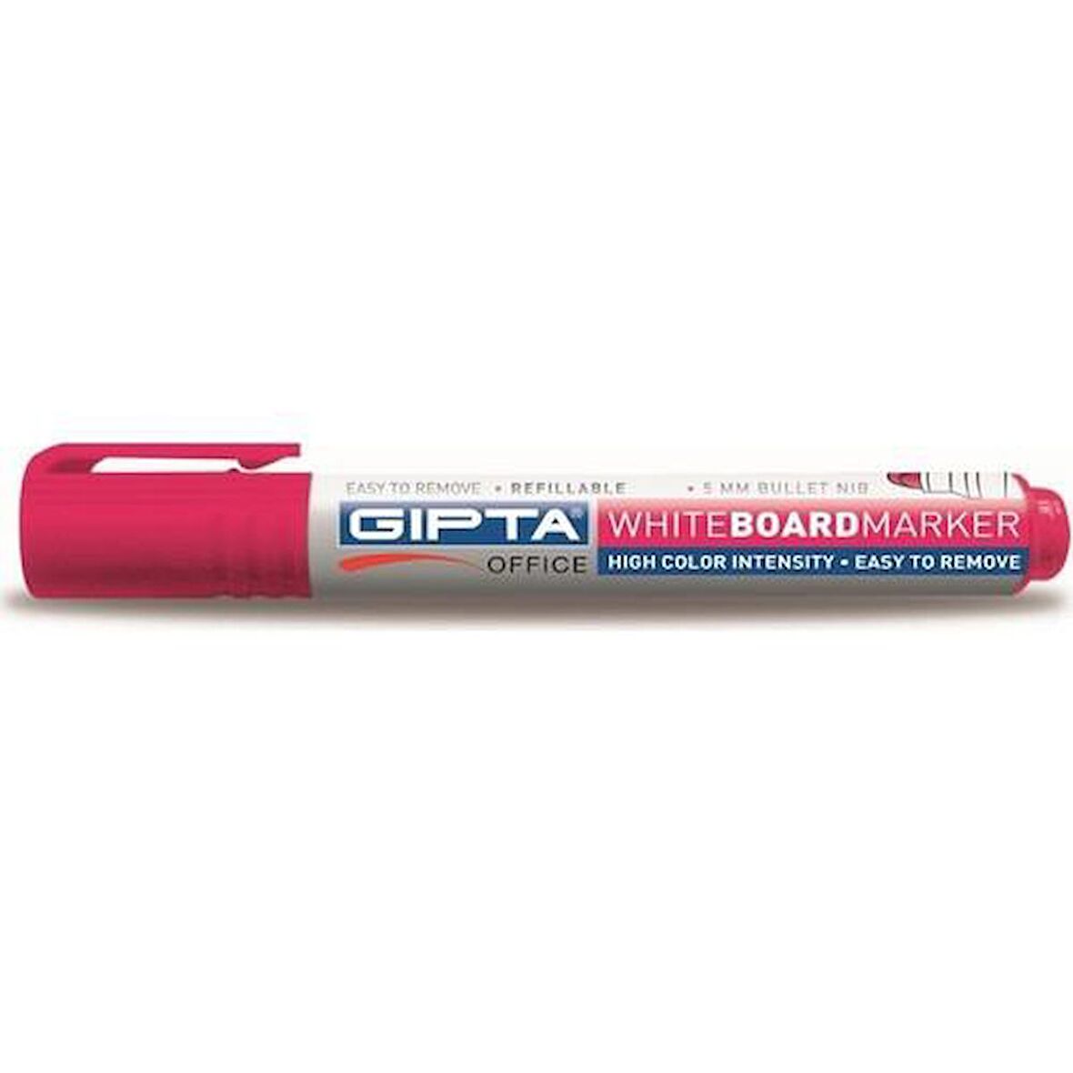 GIPTA BEYAZ TAHTA KALEMİ PEMBE F137 12 ADET