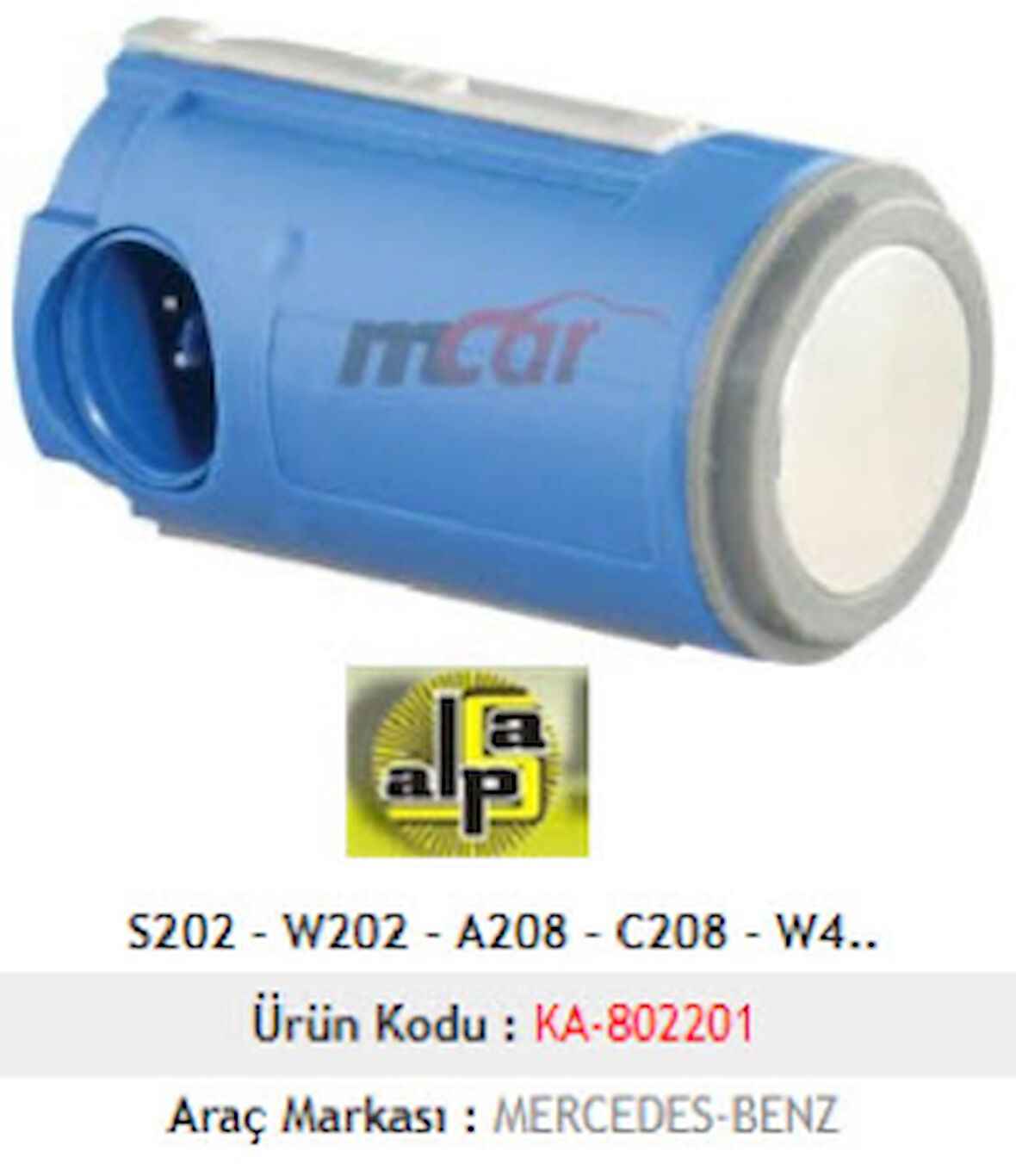 Unıversal Park Sensörü-Mercedes-Benz - Mcar-Ka802201