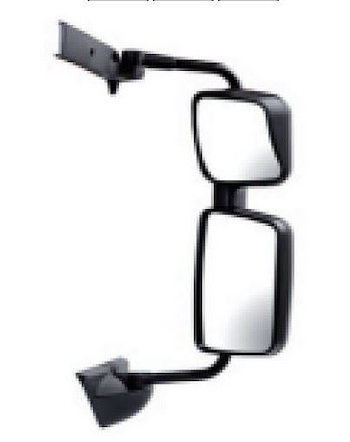 Renault Truck Dis Dikiz Aynası Sag Manuel Komple Gri Renault Premium Route 2711 10 / 05> (24v) - Servet S144 113