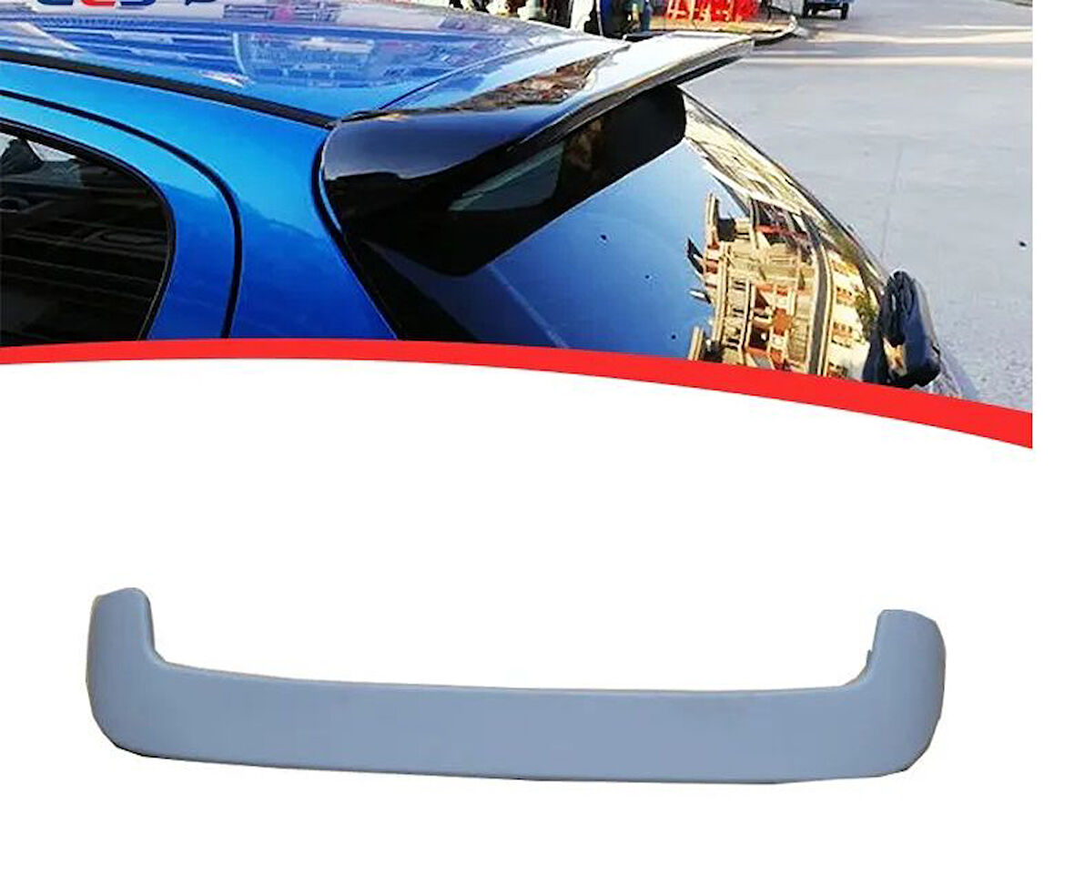 AUTOGP  Peugeot 206 bagaj üstü spoiler pianoblack boyalı