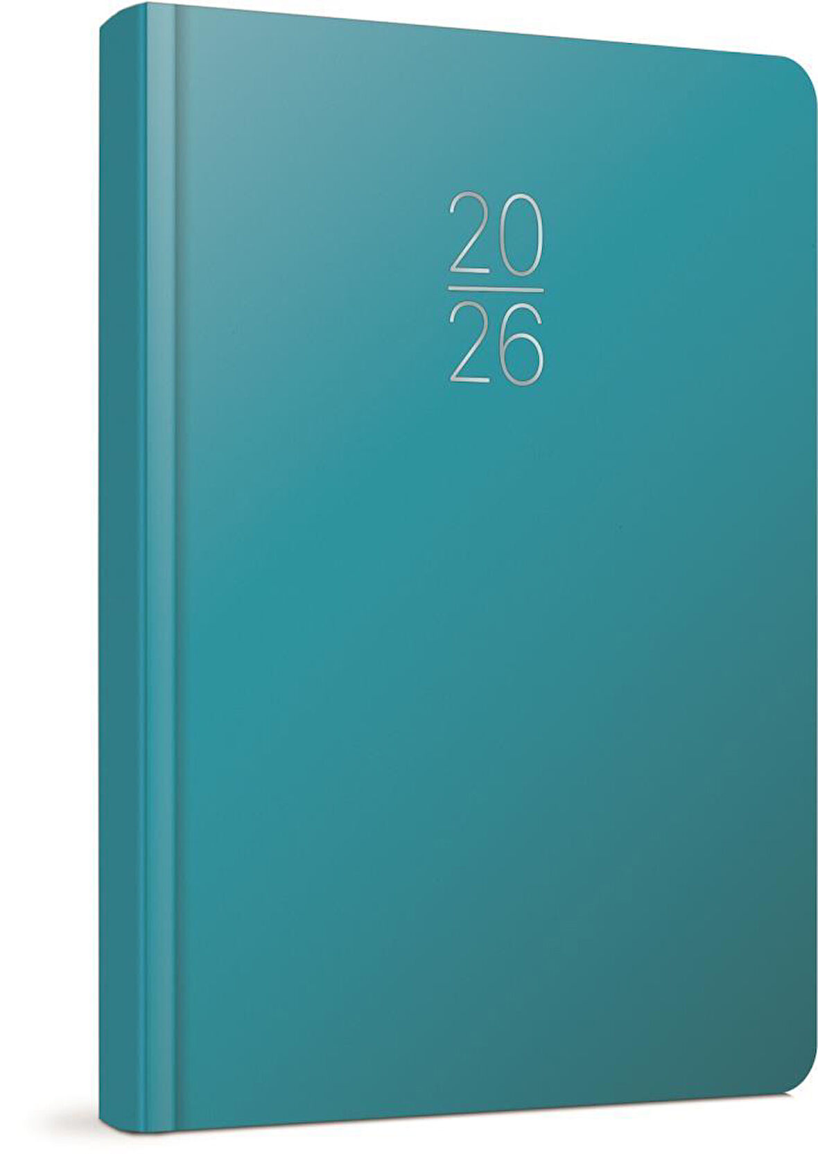 Gıpta 2026 Sert Kapak Günlük Ajanda 17X24 106-ECK Turkuaz