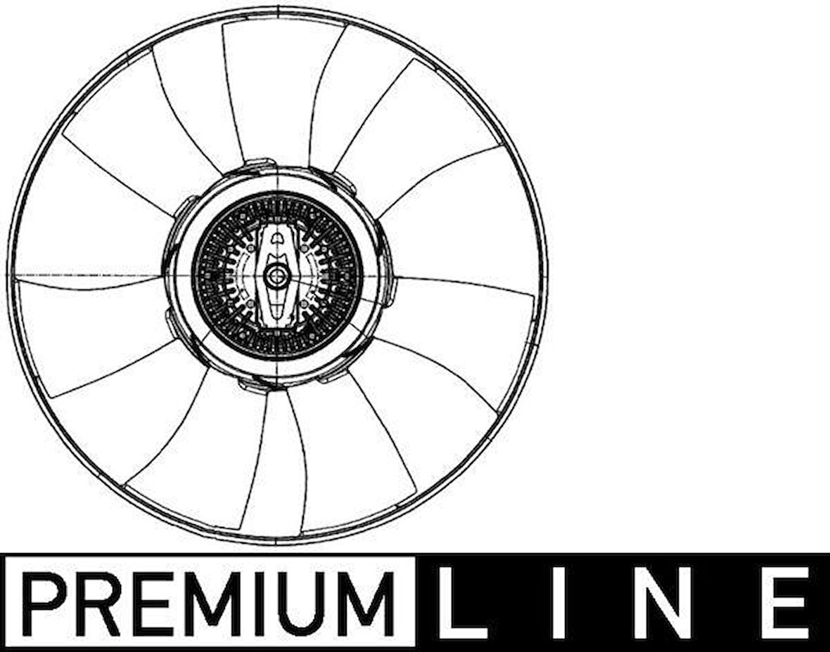 Vag Fan Termigi Pervaneli Sprinter 906 907 910 06> Crafter 2,5 06>13 - Mahle Cff 500 000p