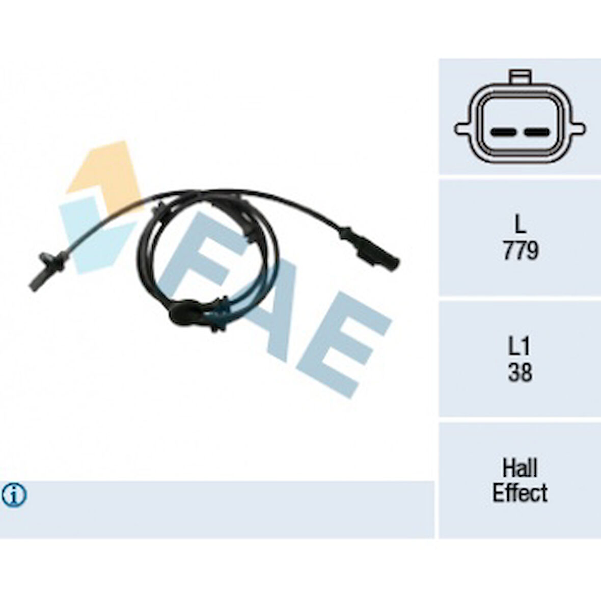 Renault Abs Kablosu Sensoru On Master III 10> - Fae 78437