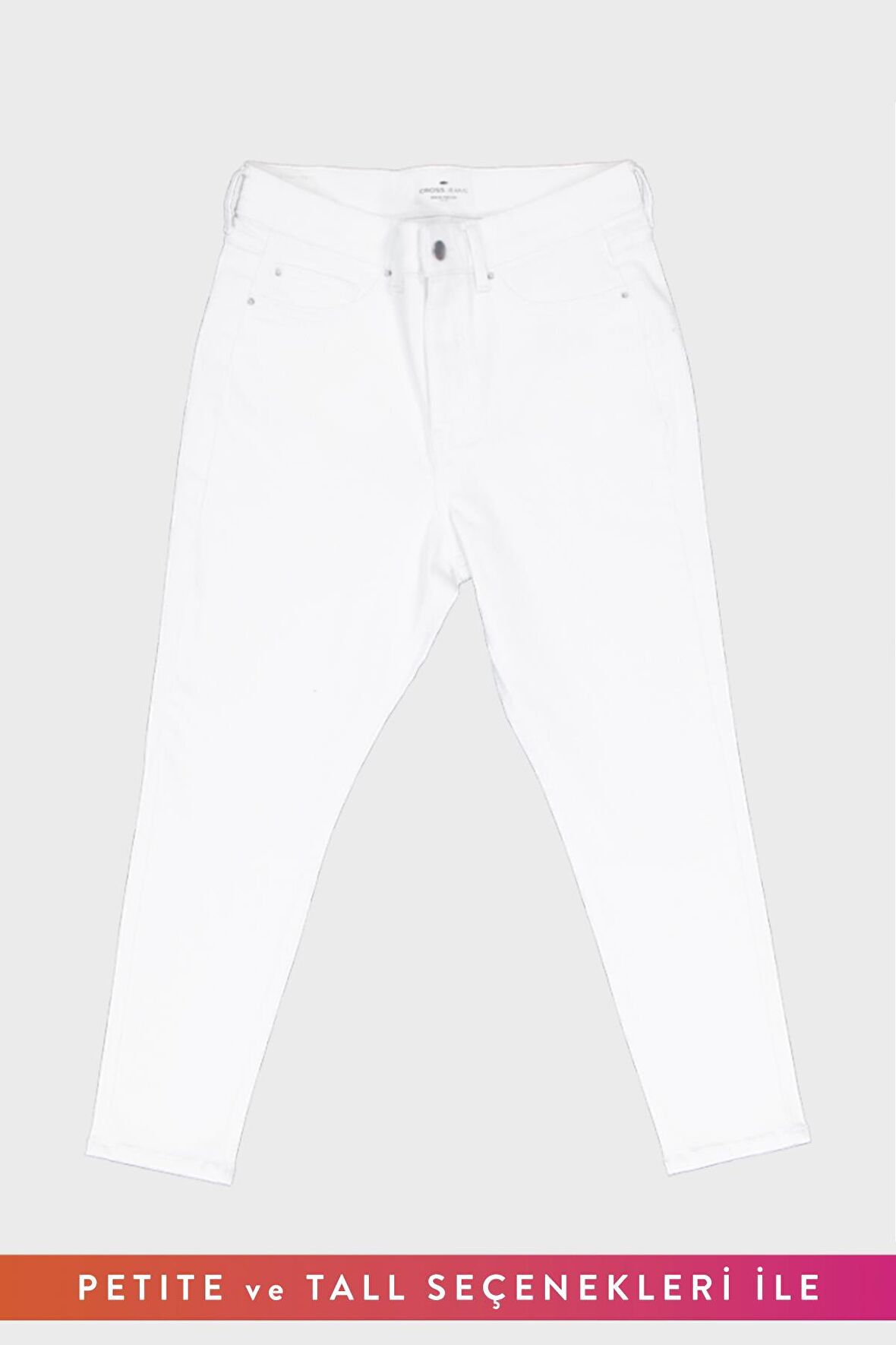  Judy Beyaz Skinny Fit Jean Pantolon C 4521-153