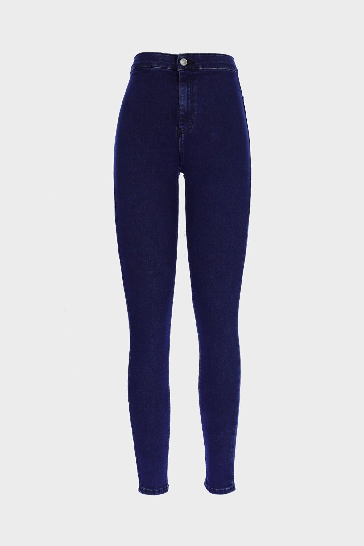 Janie Yüksek Bel Koyu Mavi Cepsiz Jegging Jean Pantolon C 4520-044