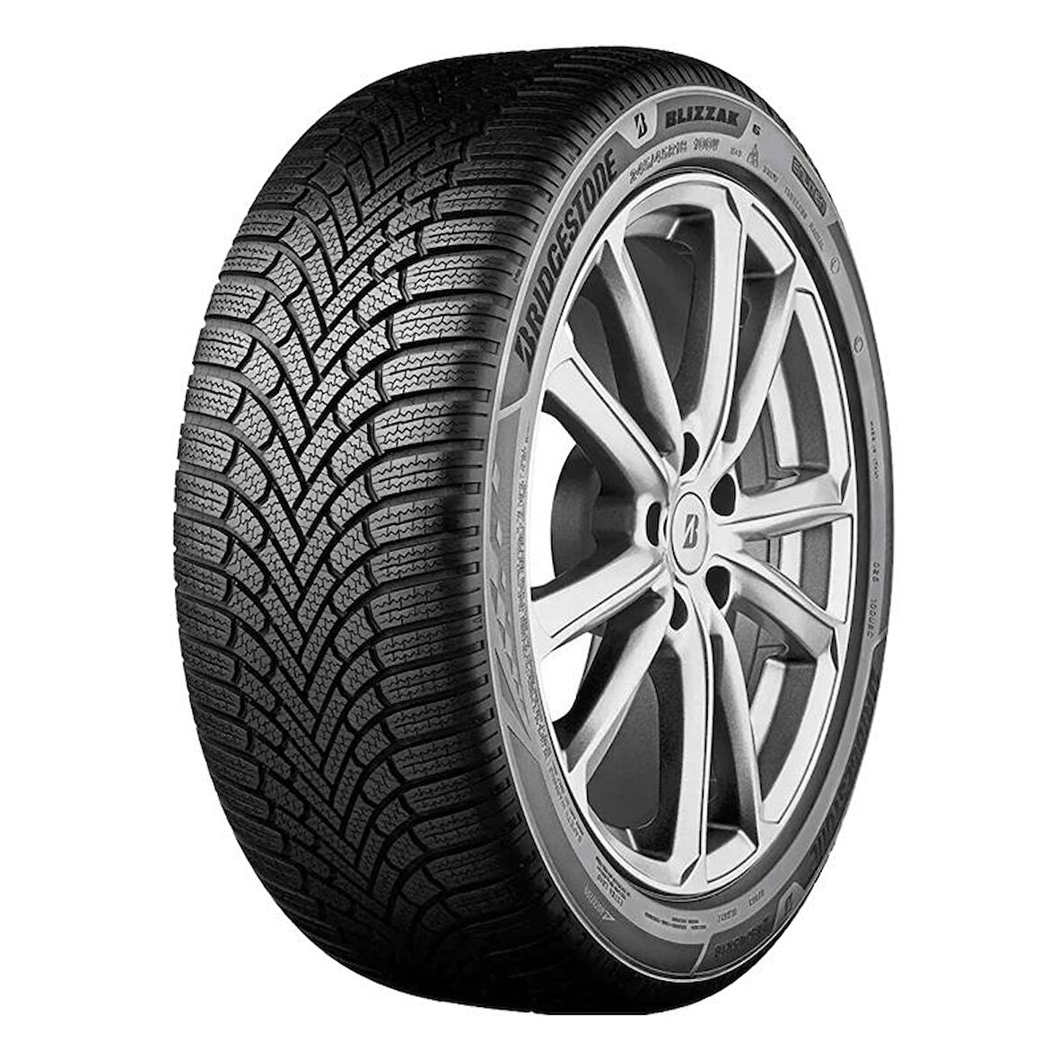 Bridgestone 255/45 R19 104W XL Blizzak 6 Oto Kış Lastiği (Üretim: 2025)