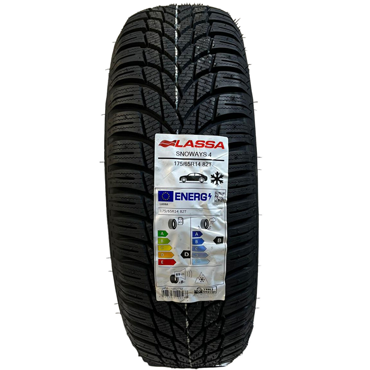 175/65R14  LASSA SNOWAYS4 82T 4 lü Takım