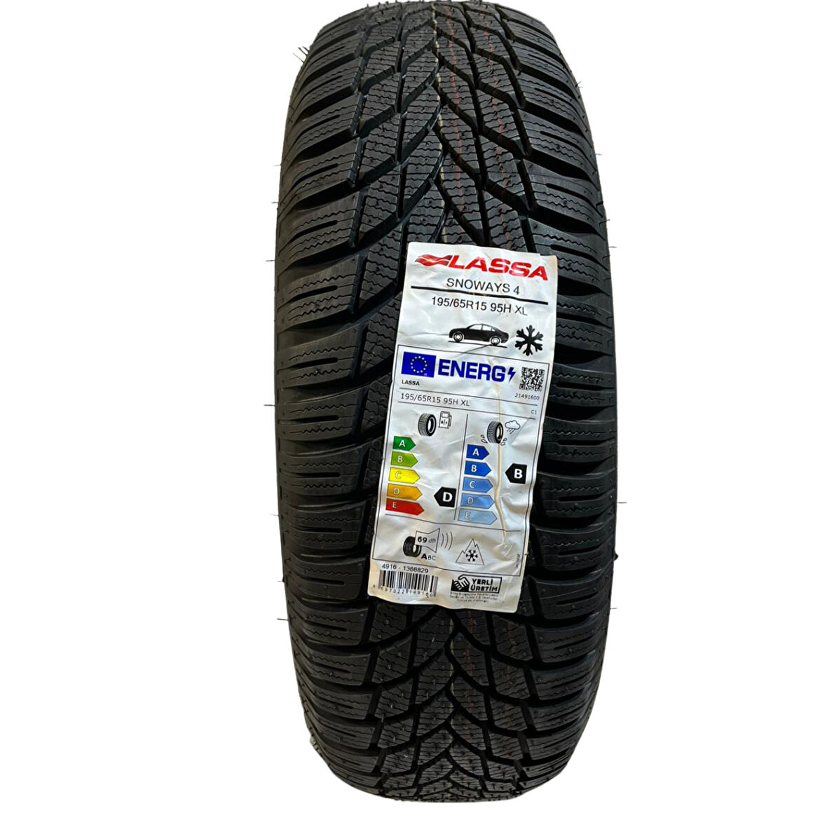 195/65R15  LASSA SNOWAYS 4 95H XL 2 li Takım