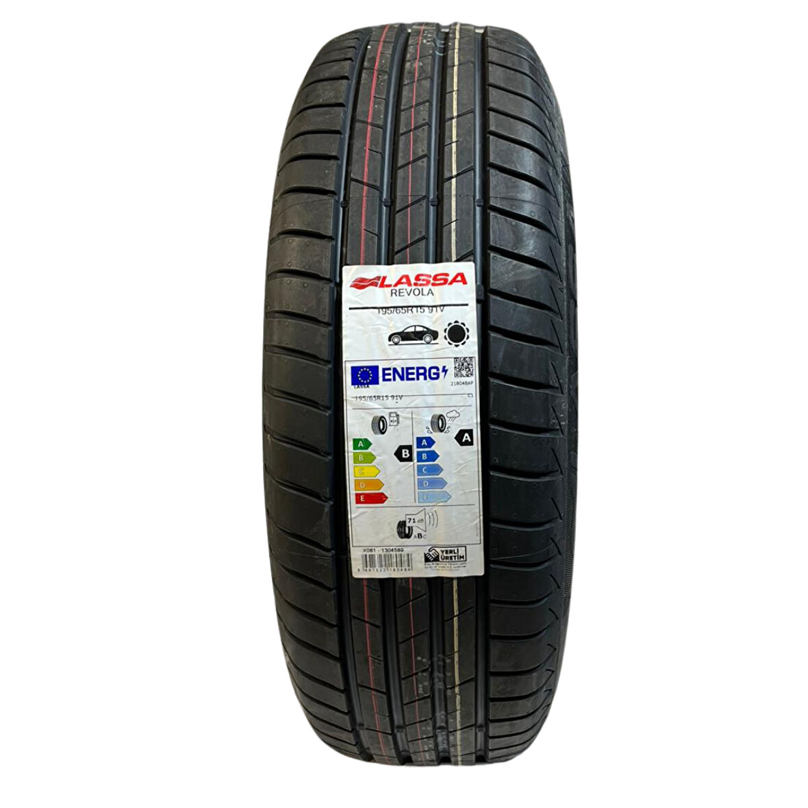 195/65R15  LASSA REVOLA 91V 2 li Takım