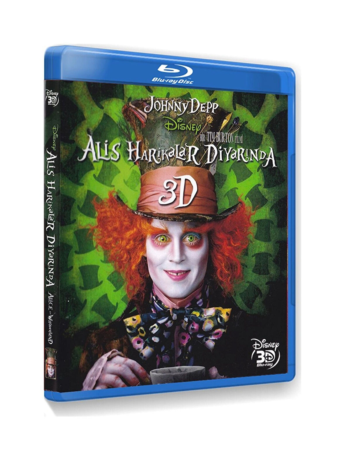 Alice İn Wonderland (Alis Harikalar Diyarında) (3D Blu-Ray Disc) Tek Disk