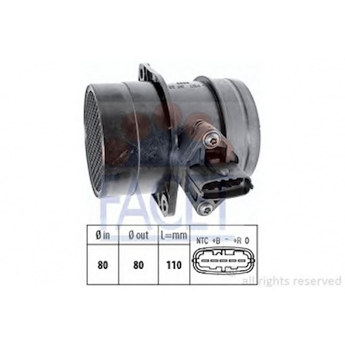 Jeep Hava Debimetresi Grand Cherokee 2.7 Crd - Facet 10.1311