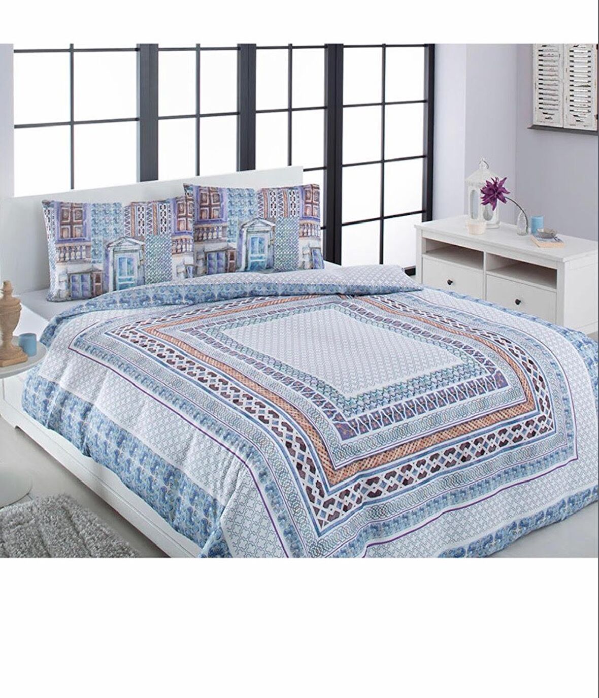 Özdilek Venice Çift Kişilik Soft Life Saten Nevresim Takımı
