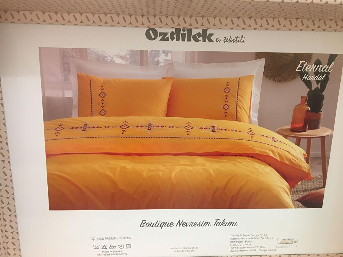Özdilek Boutique Pamuk Çift Kişilik Nevresim Takımı