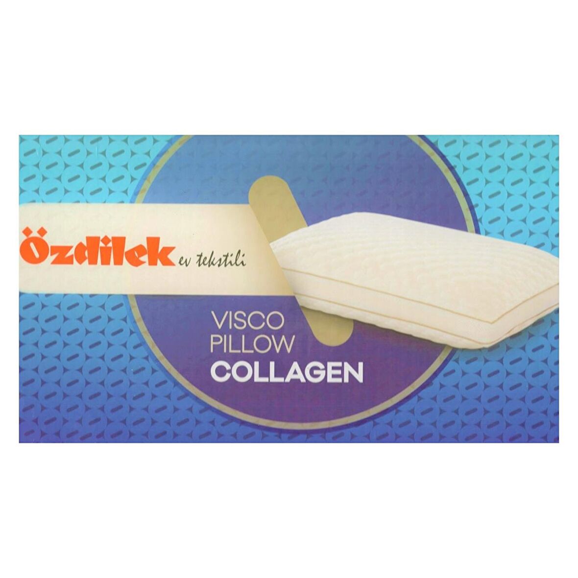 Özdilek Visco Collagen Yastık Körüklü Visco Yastık 60X40+5CM