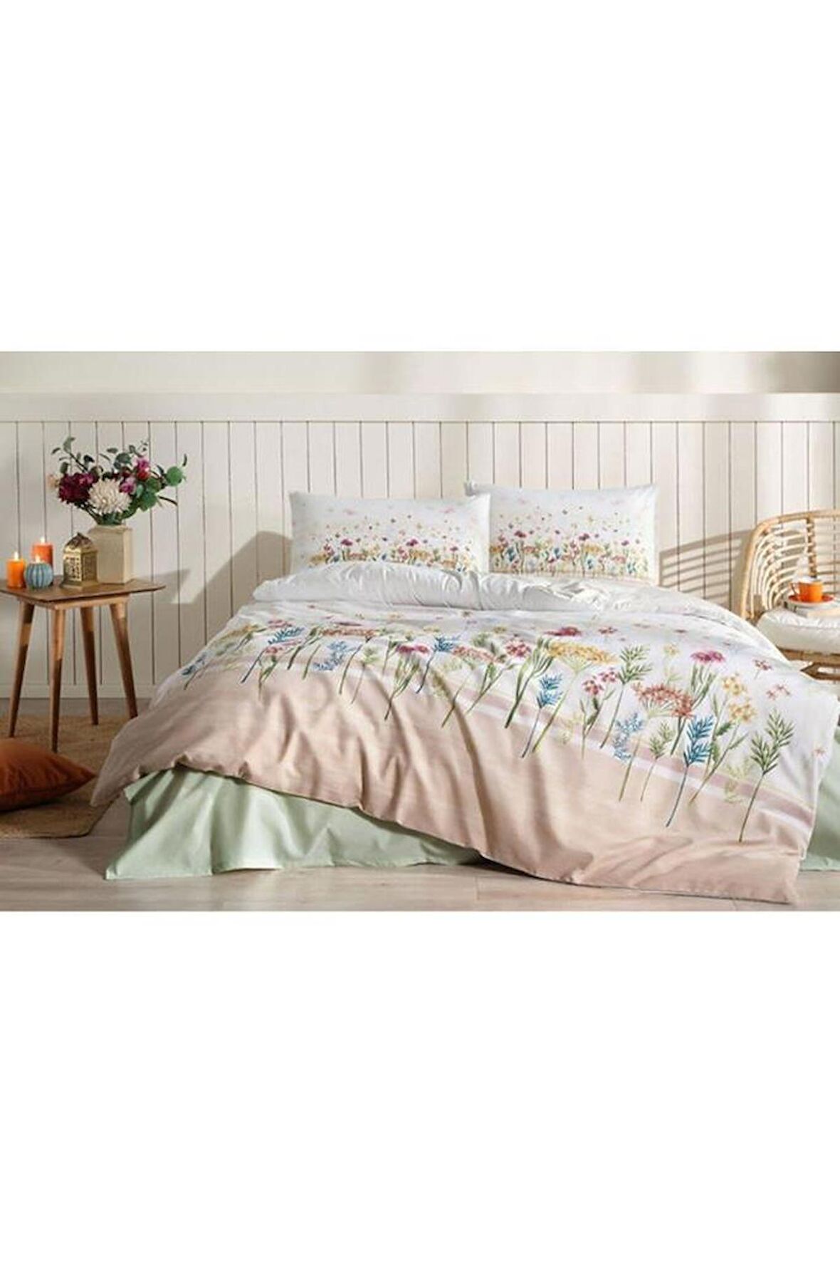 Özdilek Çift Kişilik Nev Nevresim Takımı Spring Garden