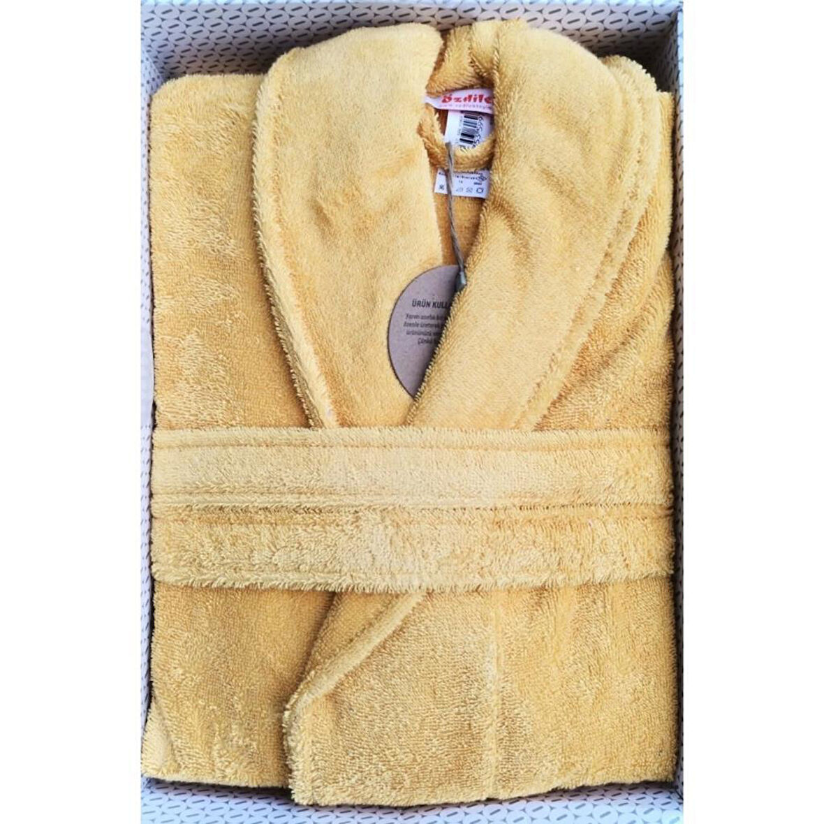 Özdilek Colourist Şalyaka Bornoz Gold L Beden