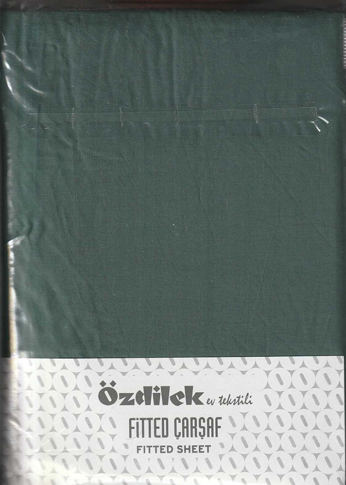 ÖZDİLEK ÇARŞAF LASTİKLİ YASTIKLI RANFORCE 160*200 ZUMRUT COLOURIST