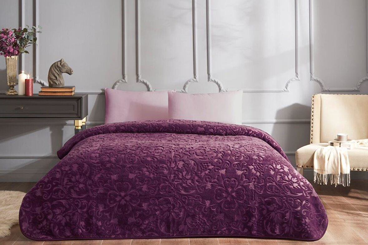 BATTANİYE TRENDY ART DECO MURDUM TEK KİŞİLİK(Y)