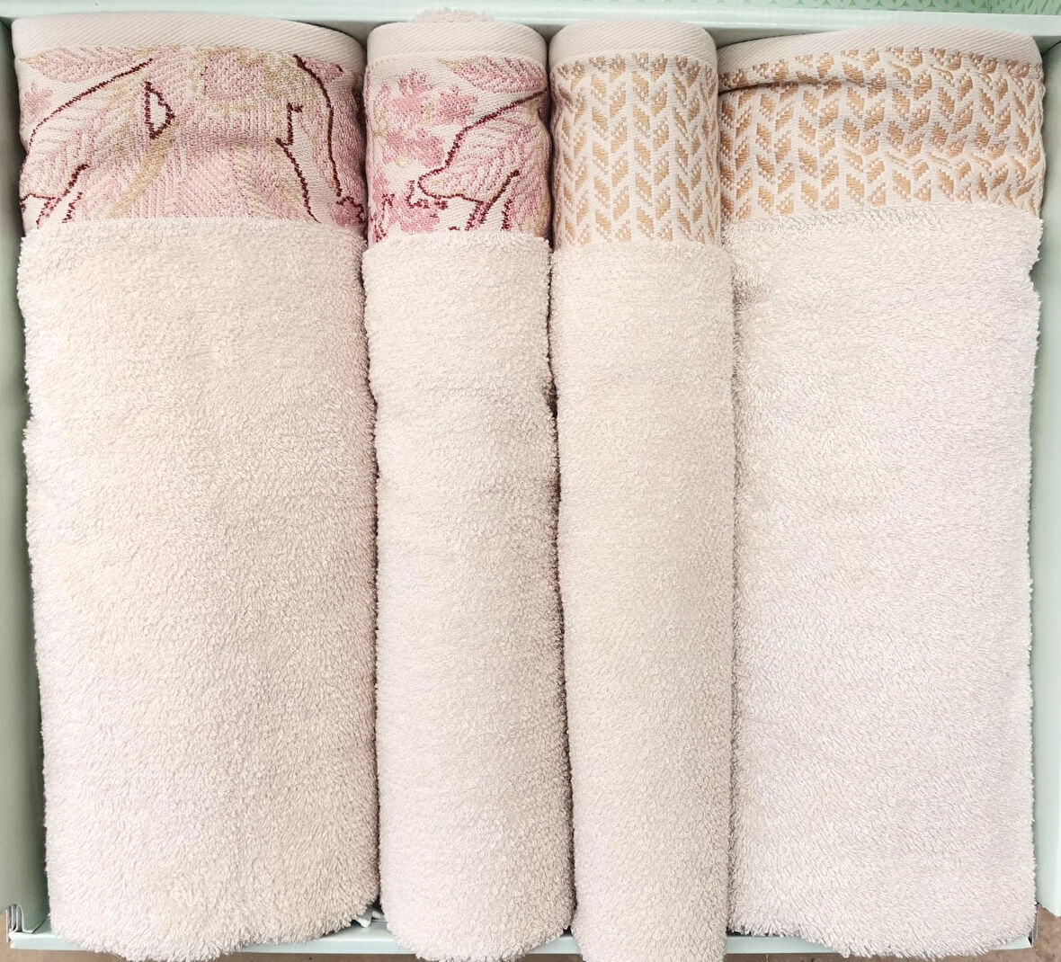 CANDIDUM KREM/PEMBE-KREM/BEJ BEST SET HAMAM TAKIMI