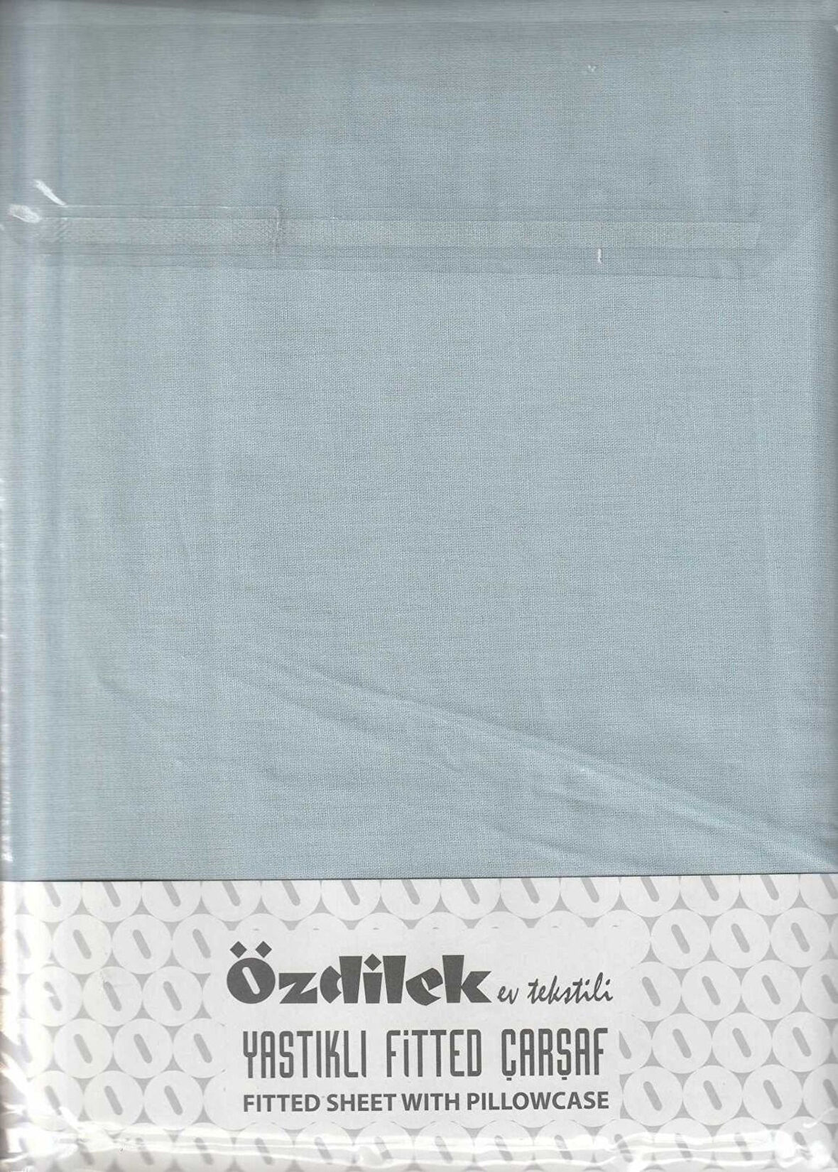 Özdilek Lastikli Çarşaf Yastık Kılıflı 100*200 Aqua Colourıst
