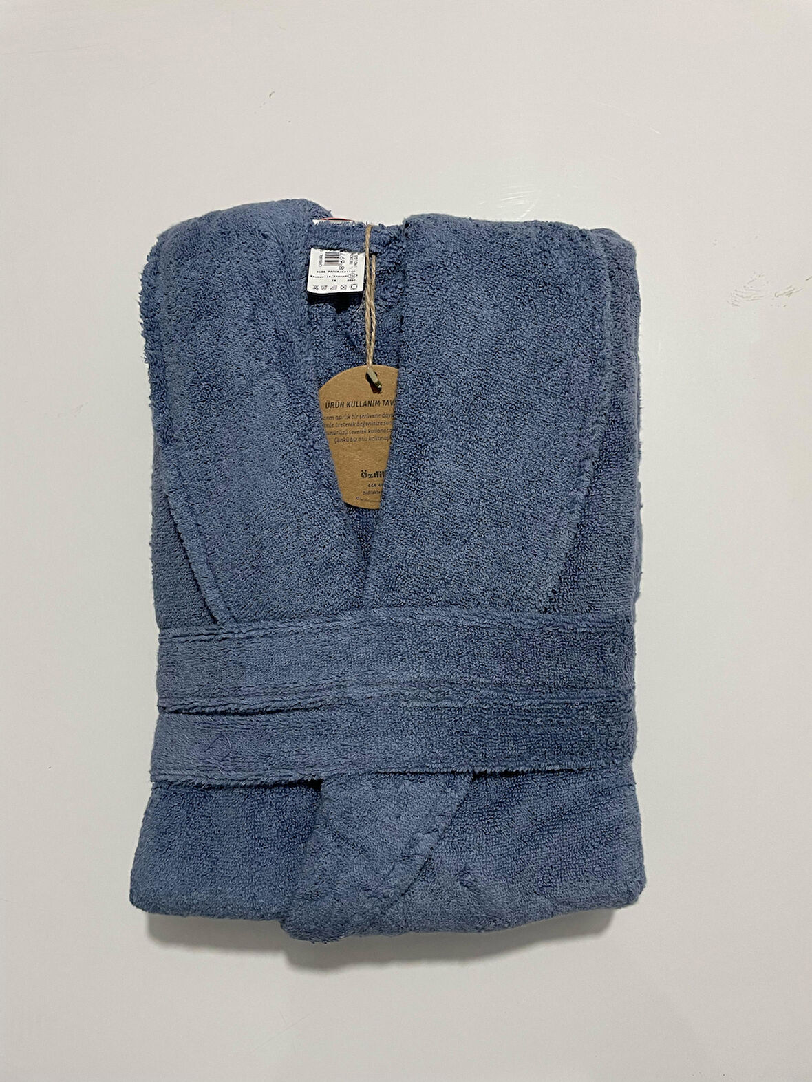 Özdilek Casual Şalyaka Bornoz İndigo XXL