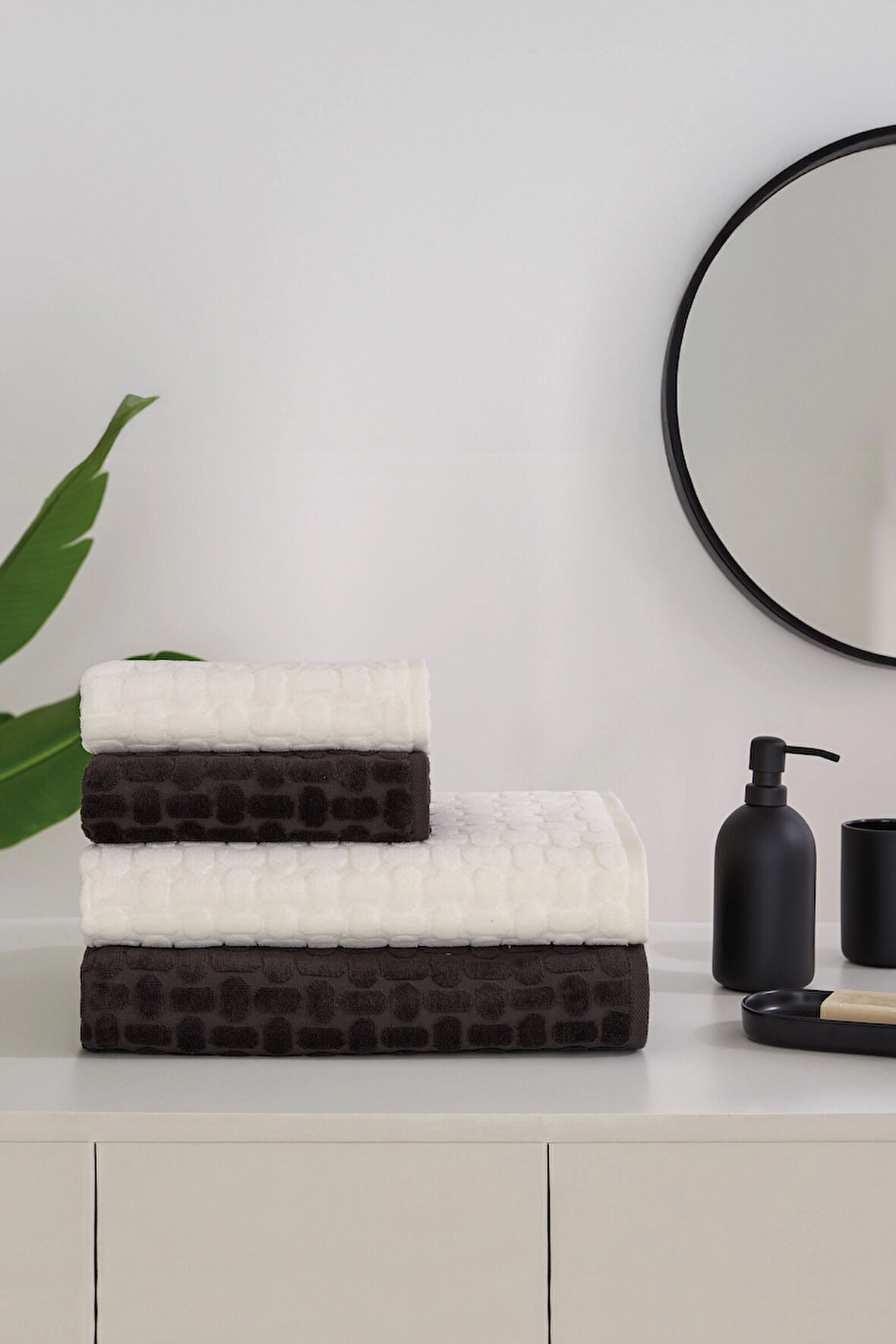 Özdilek Tricot Kadife Havlu Seti