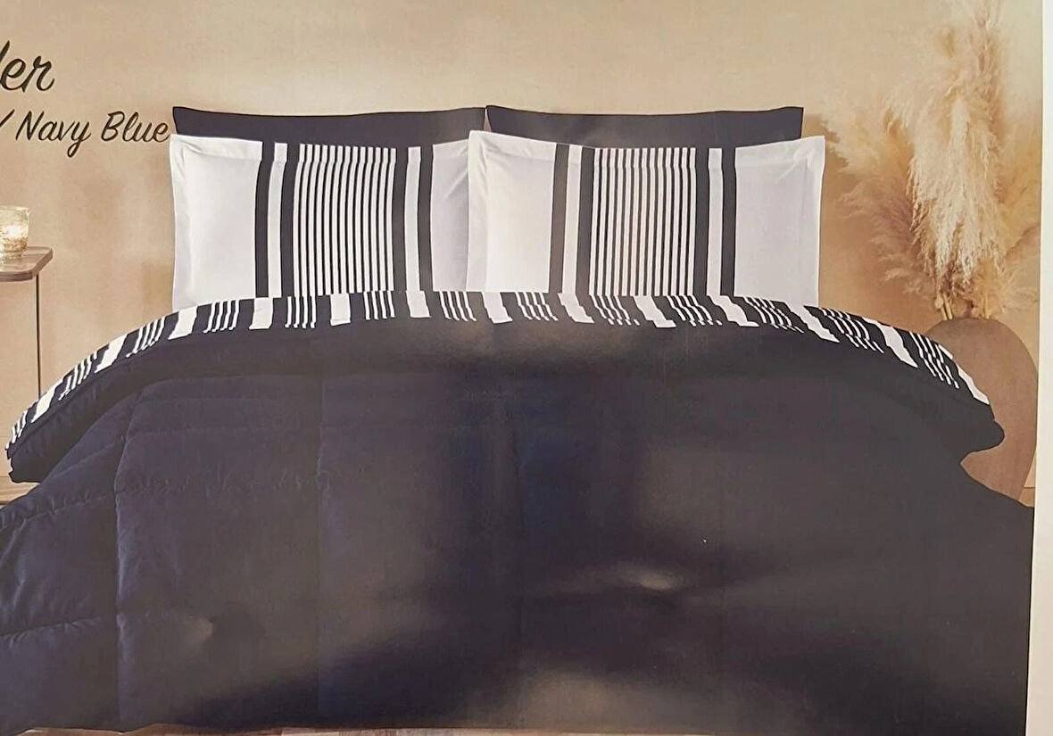 Özdilek Ranforce Çift Kişilik Uyku Seti Wonder Lacivert