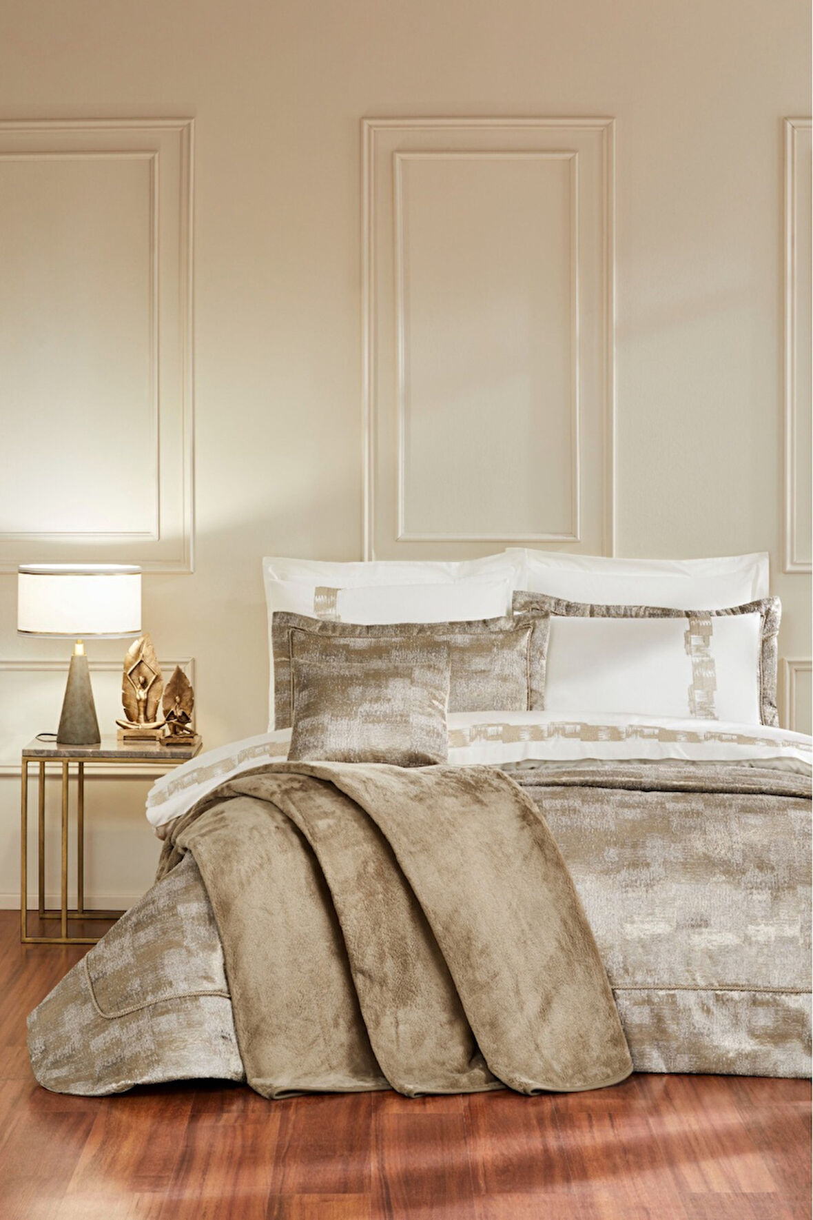 Özdilek MODERNES ÇEYİZ SETİ 11 PARÇA Vizon