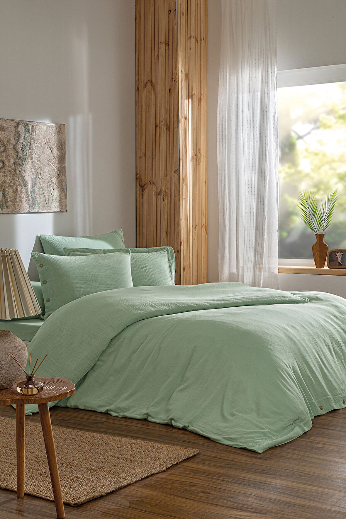 Özdilek Nadia Çift Kişilik Müslin Nevresim Takımı