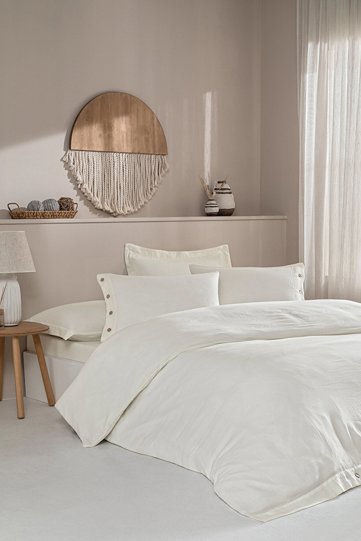 Özdilek Nadia Çift Kişilik Müslin Nevresim Takımı