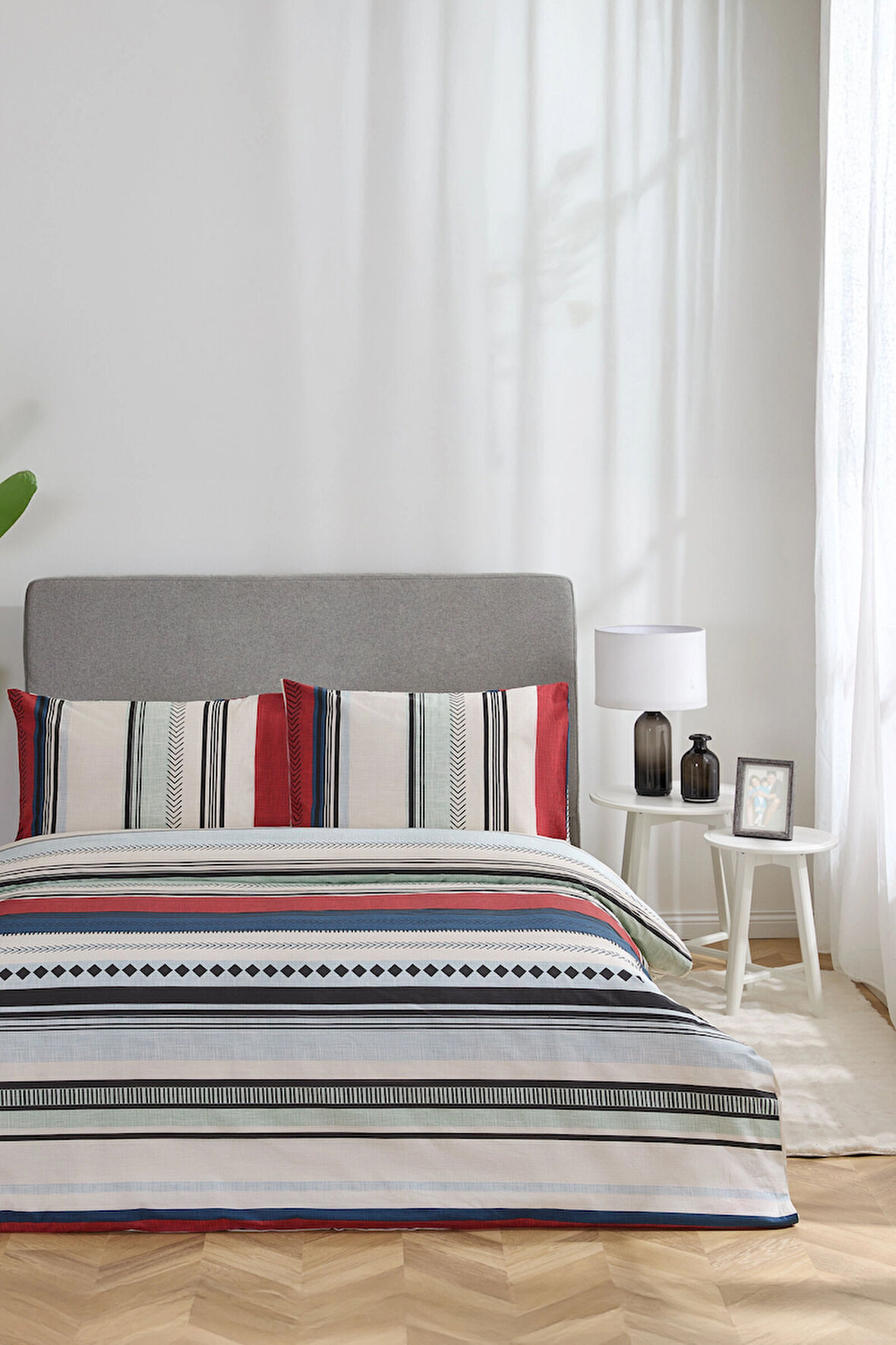 Floretta Etniline Çift Kişilik Nevresim Takımı