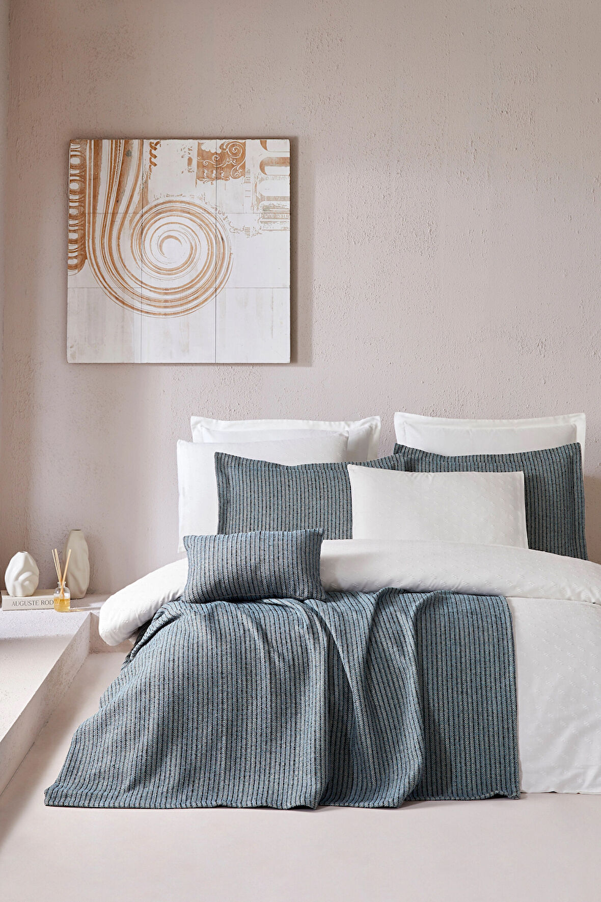 Özdilek Serenity Çift Kişilik Yatak Örtülü Nevresim Takımı