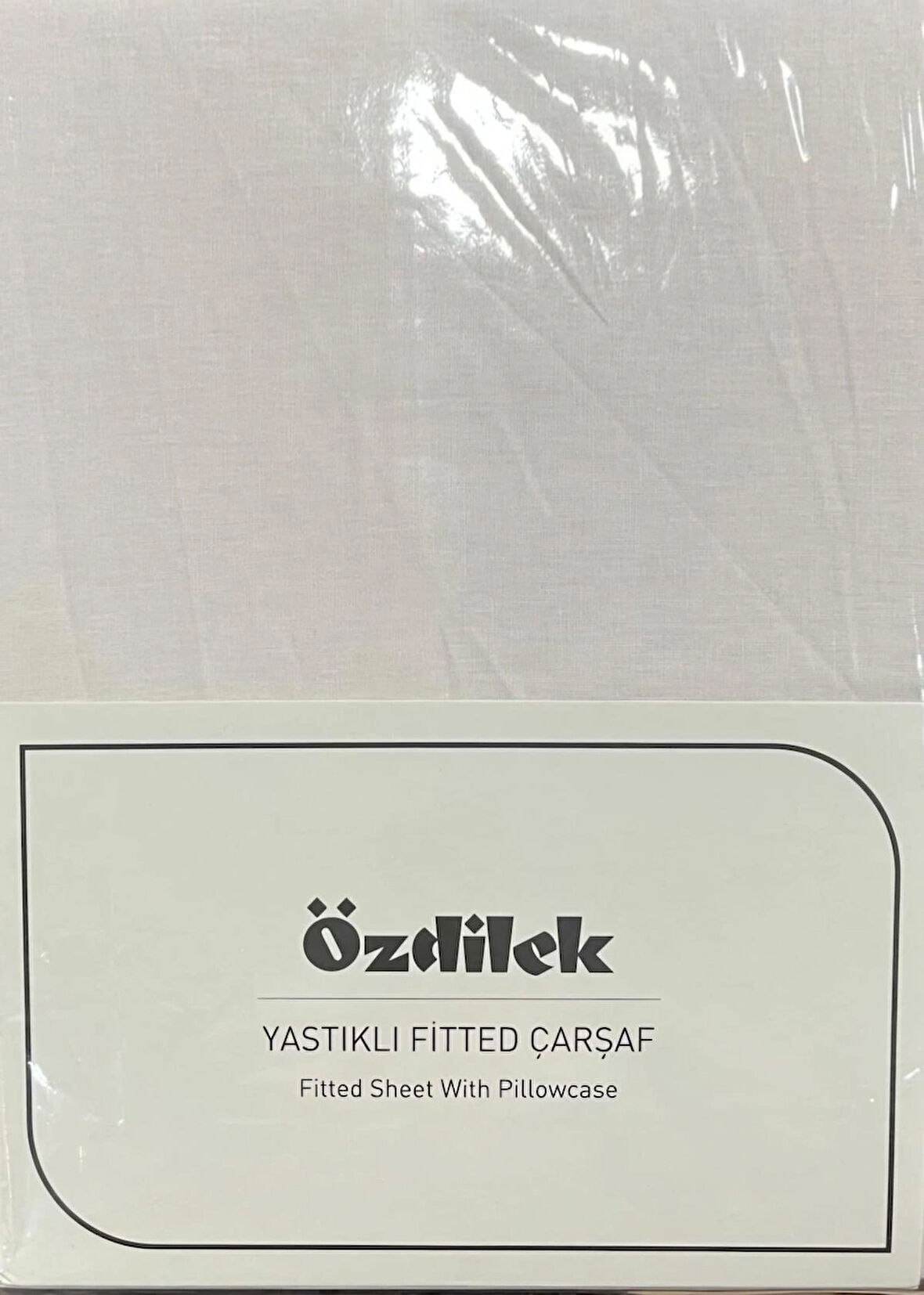 Özdilek Colourist Çift Kişilik Lastikli Çarşaf Takımı 160*200cm Vanilya