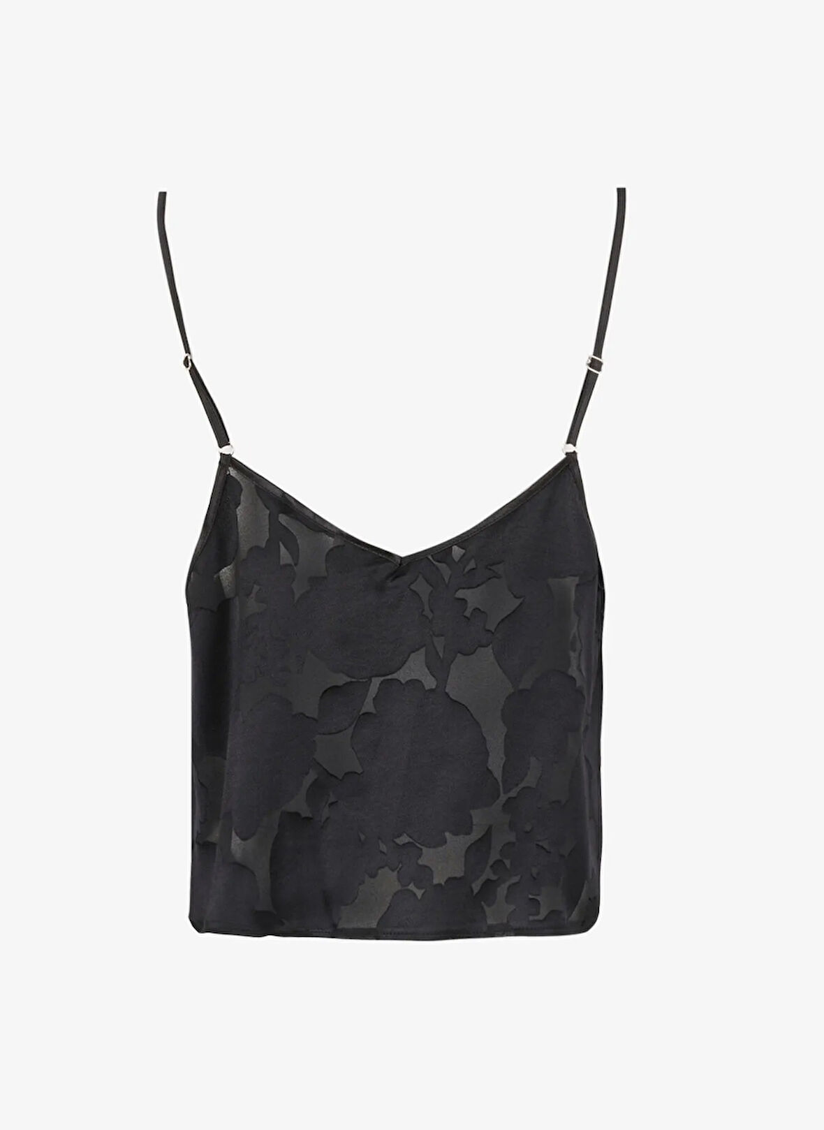 Vivis V Yaka Siyah Kadın Pijama Takımı 50VIV10209