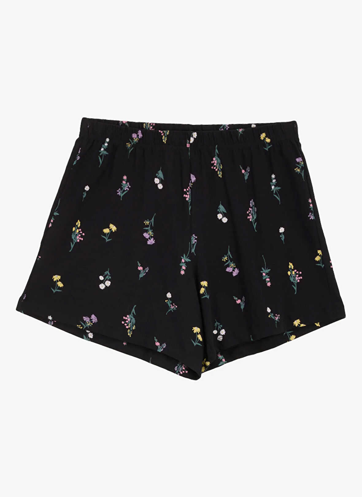 Sixteensixty Siyah Kadın Pijama Şort 403SIX-1112-045