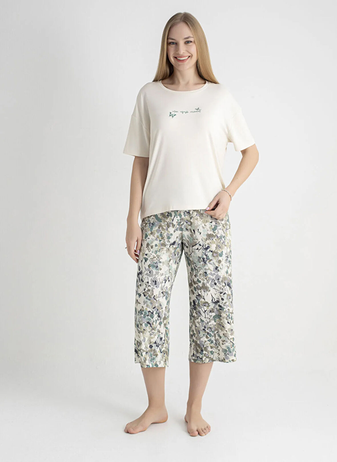 Wondergen Taş Kadın Pijama Alt 401WON-1122-181