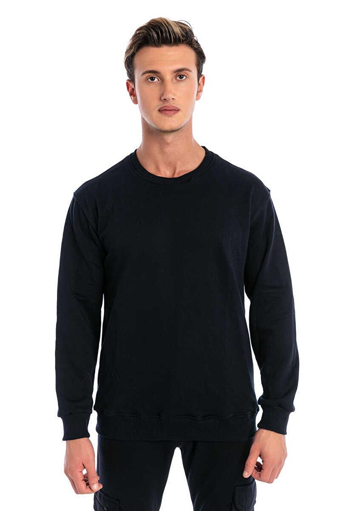 Scooter -  Lacivert Erkek Basic Sweatshirt M1515TL