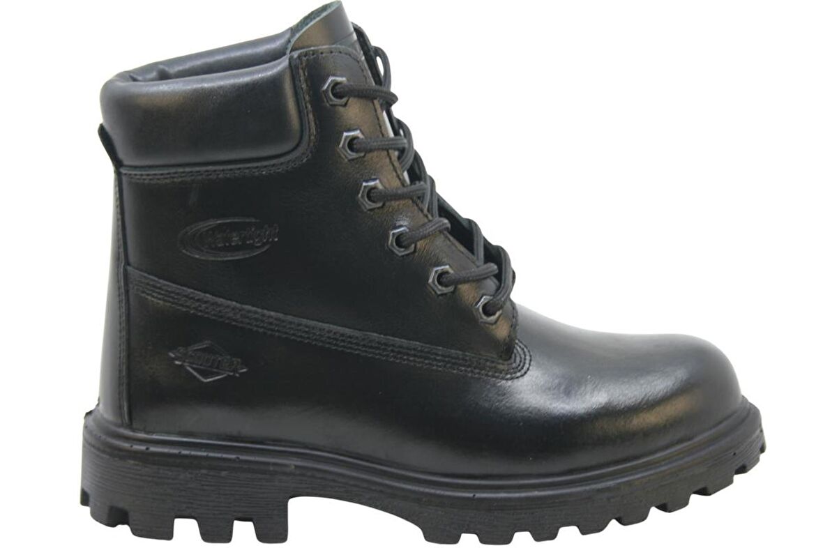 Scooter Su Geçirmez Deri Siyah Kadın Bot G7108DS