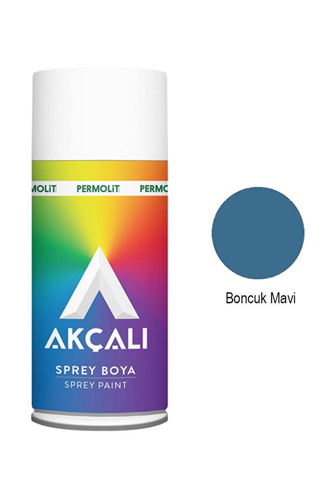 Akçalı Sprey Boya 400 ml 324 Boncuk Mavi