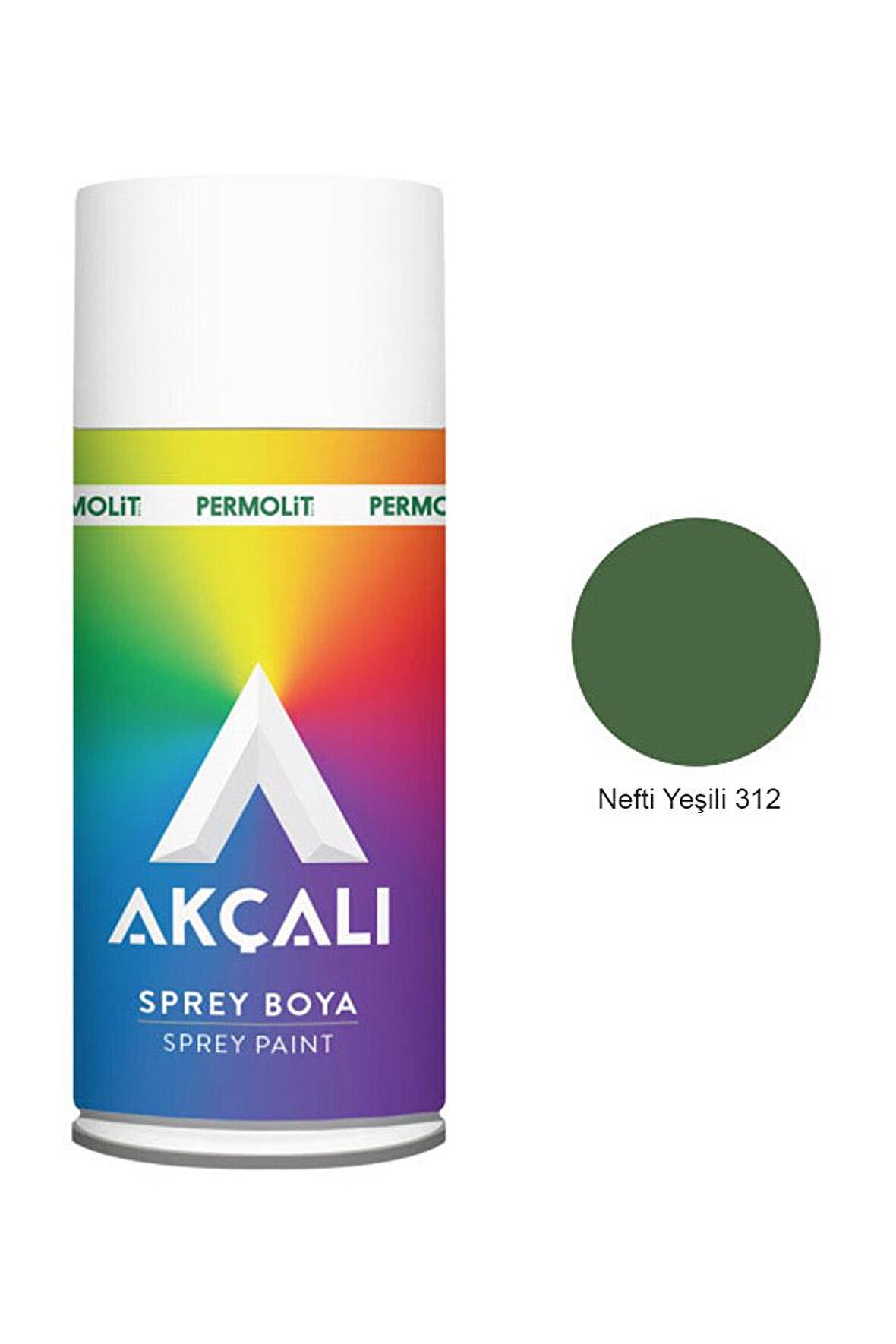 NEFTİ YEŞİLİ SPREY BOYA 400 ml AKÇALI