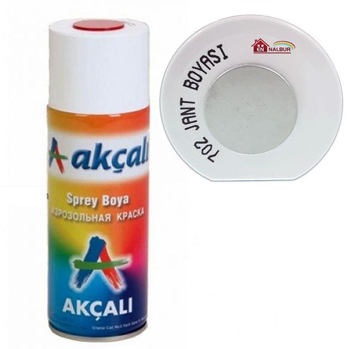 Akçalı 702 Oto Jant Sprey Boyası 400ml