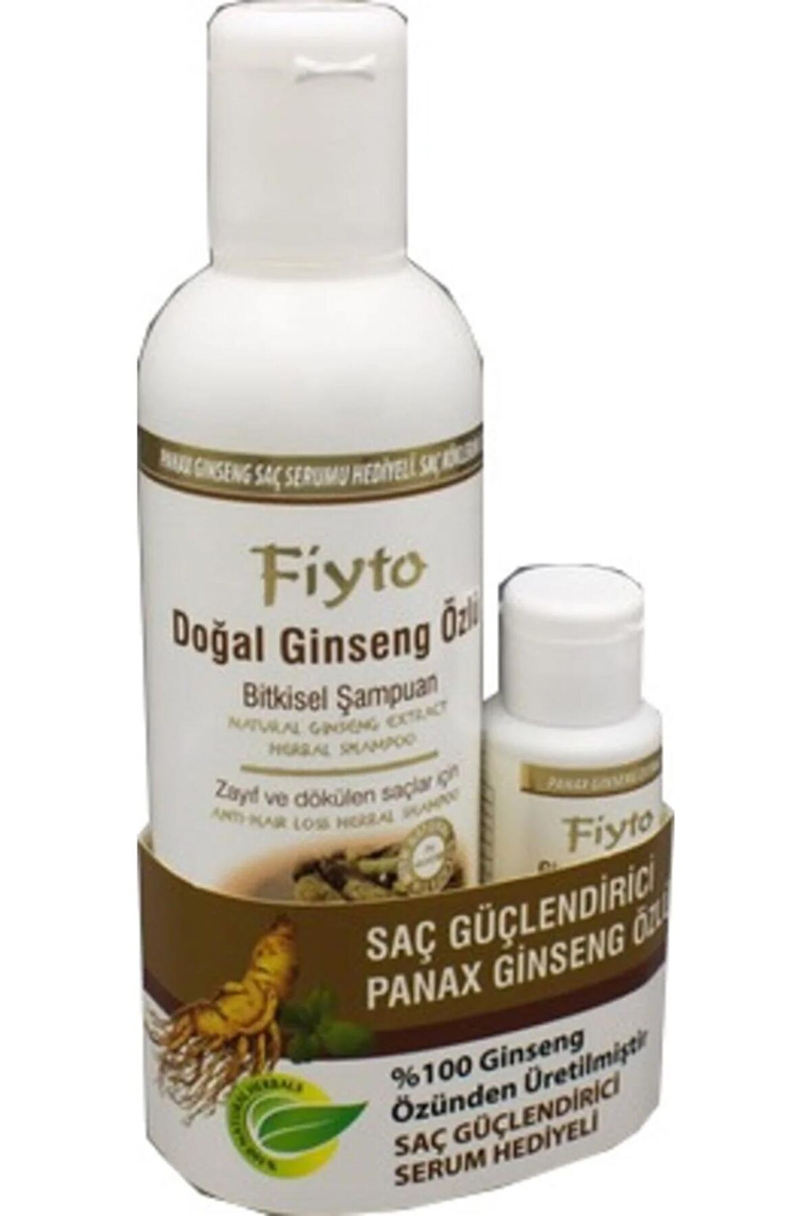 Ginseng Şampuanı 500 Ml + Saç Serumu 70 Ml